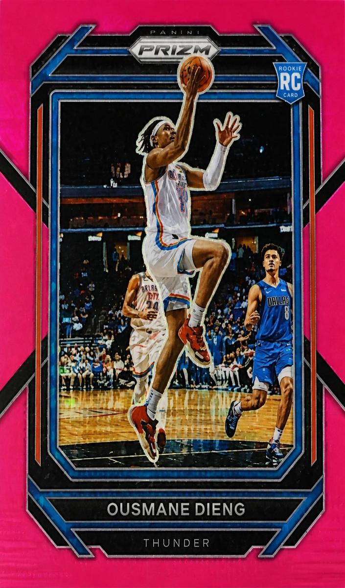 2022 Panini Prizm Basketball Pink Pulsar Ousmane Dieng #224