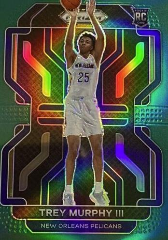 2021 Panini Prizm Basketball Green Trey Murphy III #288