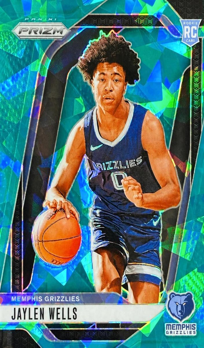 2024 Panini Prizm Basketball Teal Ice Jaylen Wells #239