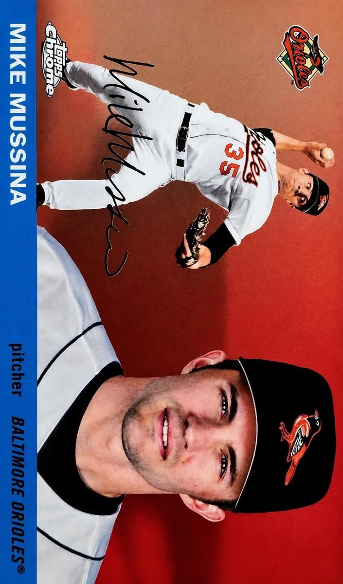 2025 Topps Chrome Platinum Baseball Mike Mussina #313