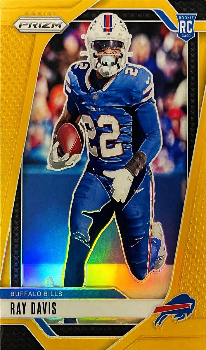 2024 Panini Prizm Football Gold Ray Davis #382