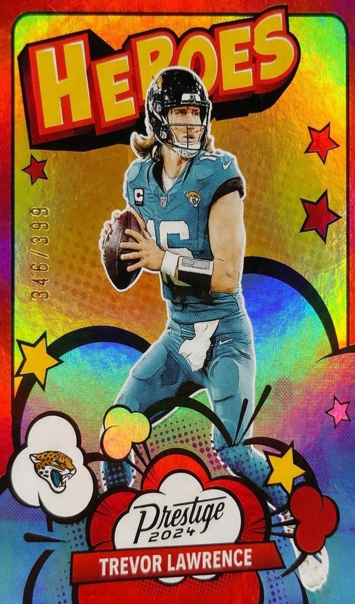 2024 Panini Prestige Football Xtra Points Red Trevor Lawrence #5