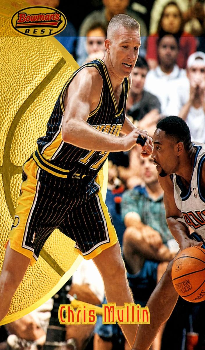 1997 Bowman's Best Basketball Chris Mullin #53