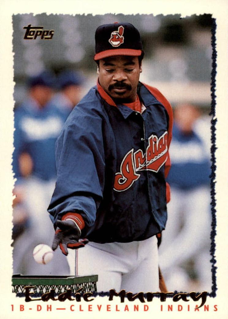 1995 Topps Baseball Eddie Murray #370