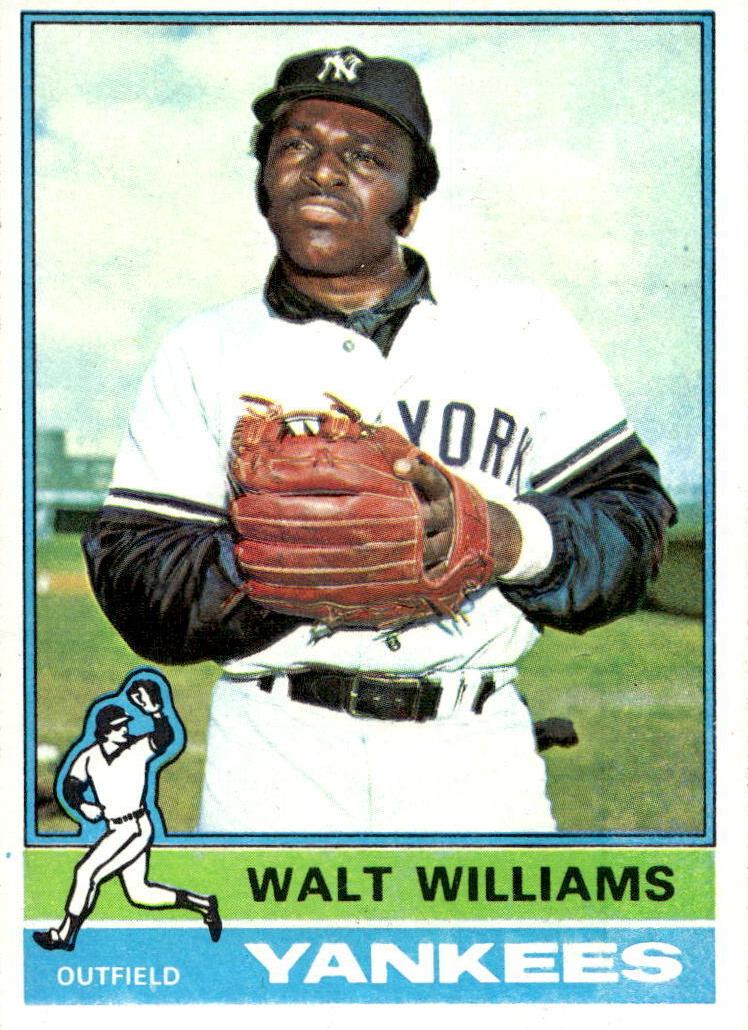 1976 Topps Baseball Walt Williams #123