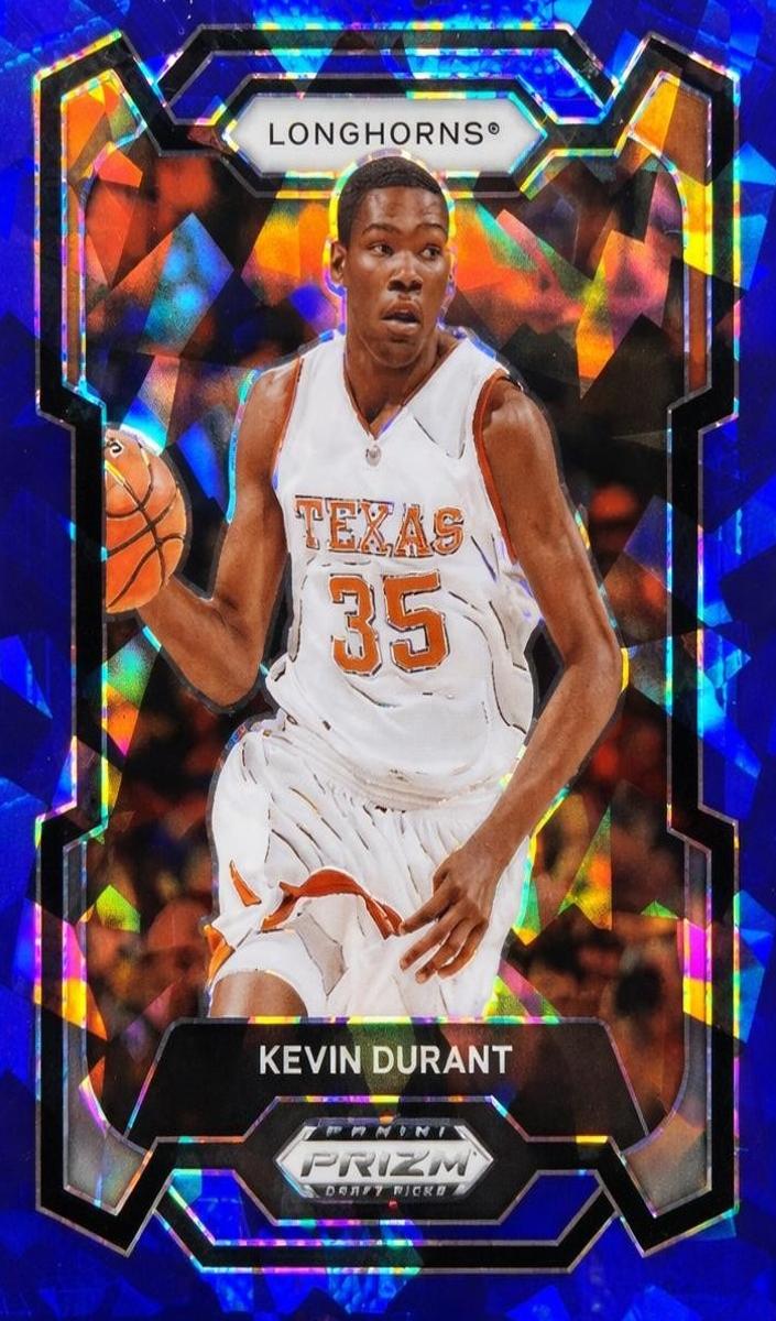 2024 Panini Prizm Draft Picks Basketball Blue Ice Kevin Durant #42