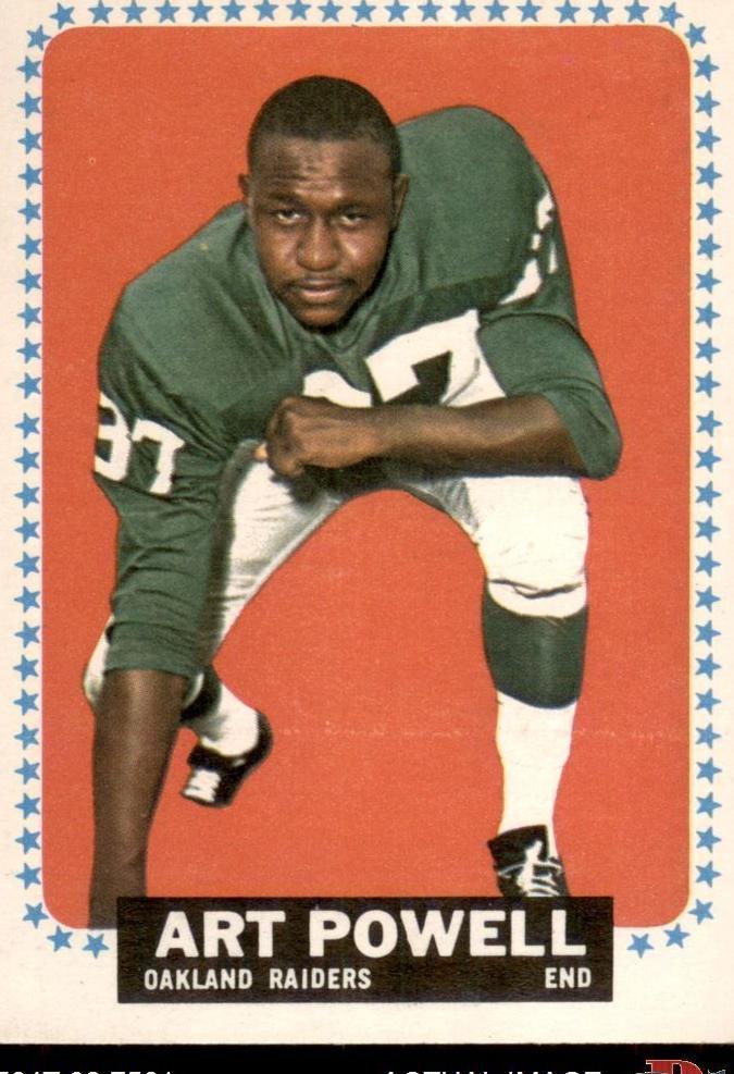 1964 Topps Football Art Powell #150 PSA 8