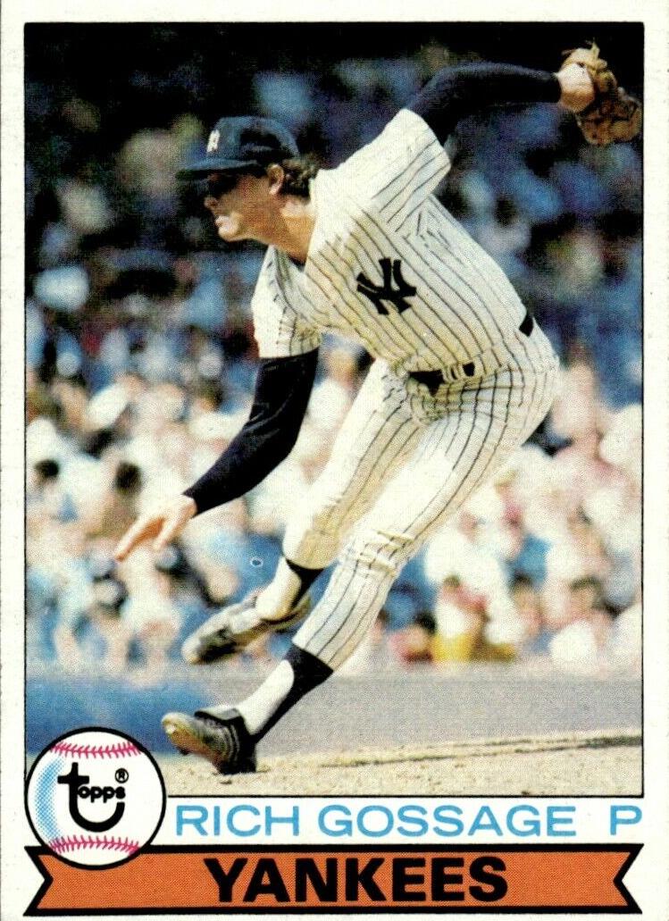 1979 Topps Baseball Rich Gossage #225