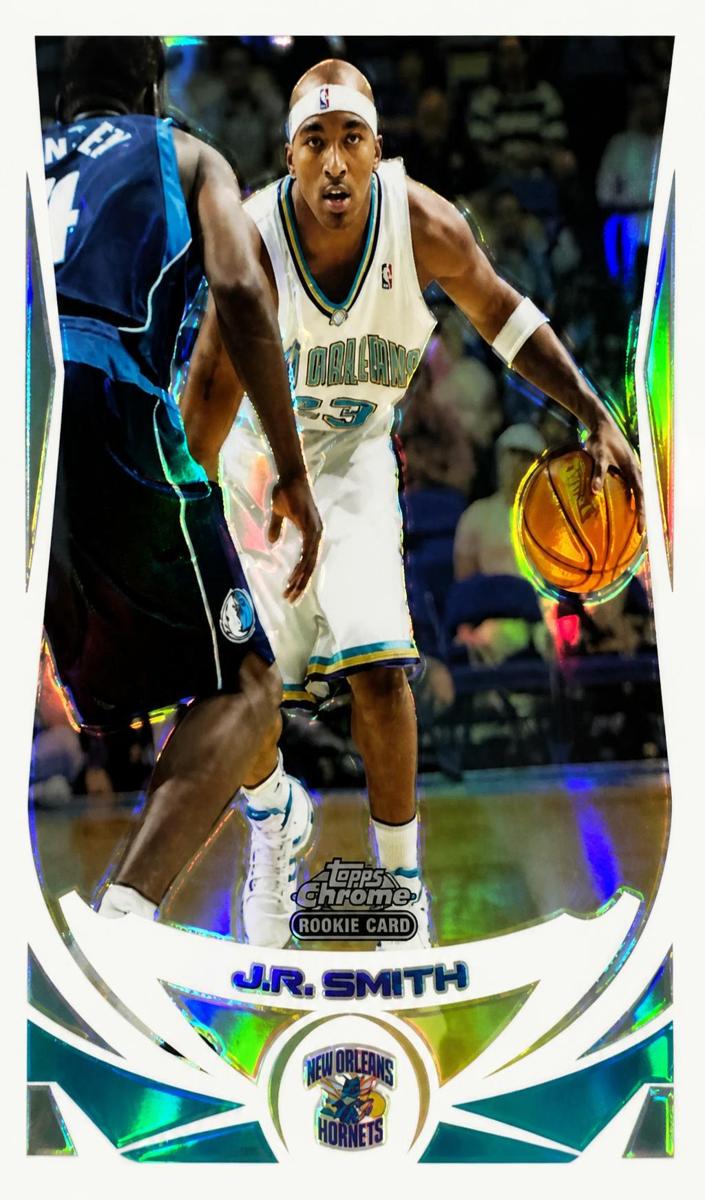 2004 Topps Chrome Basketball Refractor JR Smith #183 PSA 9