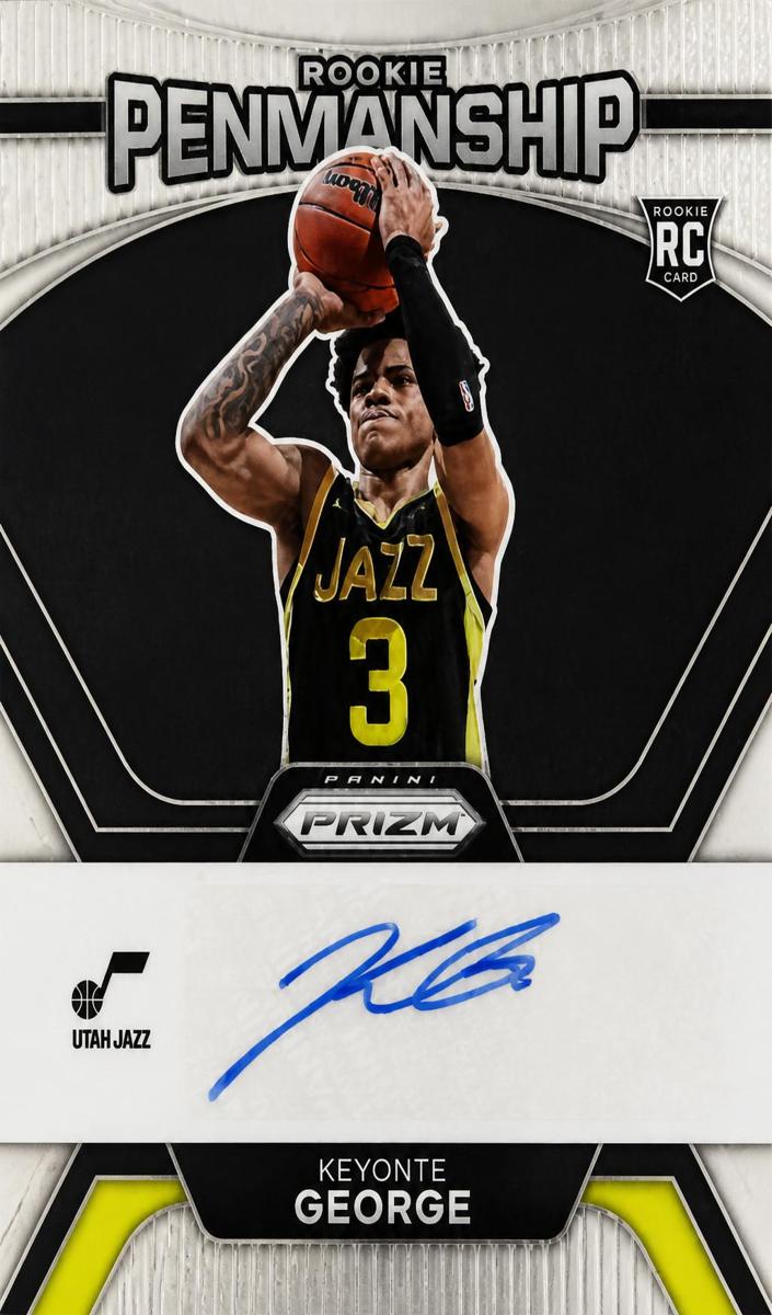 2023 Panini Prizm Basketball Keyonte George #RP-KEY PSA 9