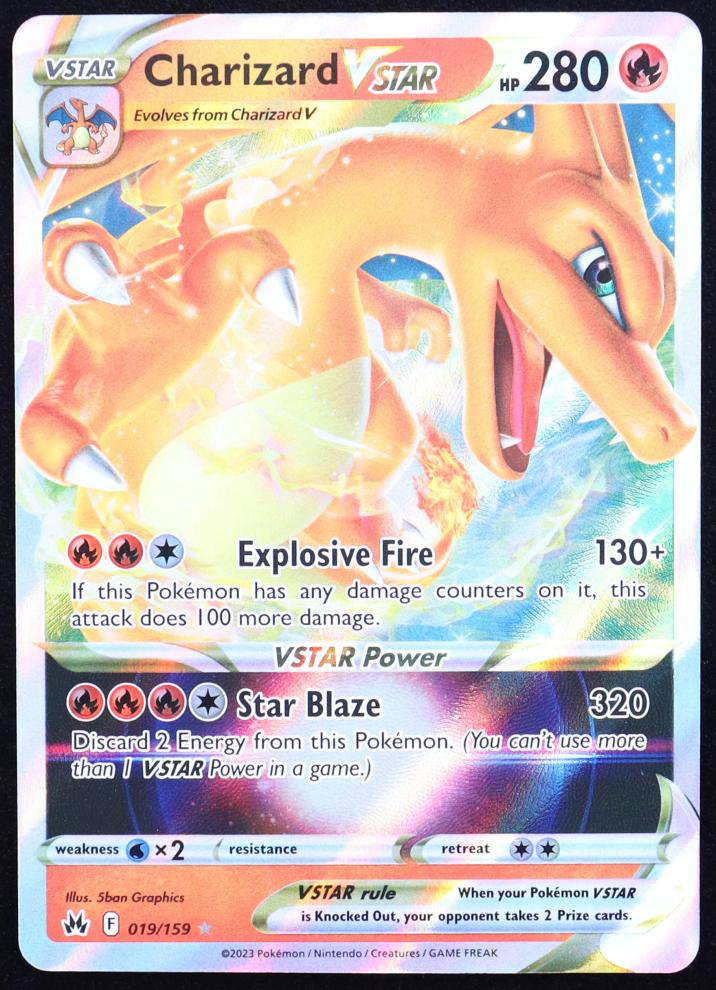 2023 Pokemon Crown Zenith Charizard #19 PSA 10