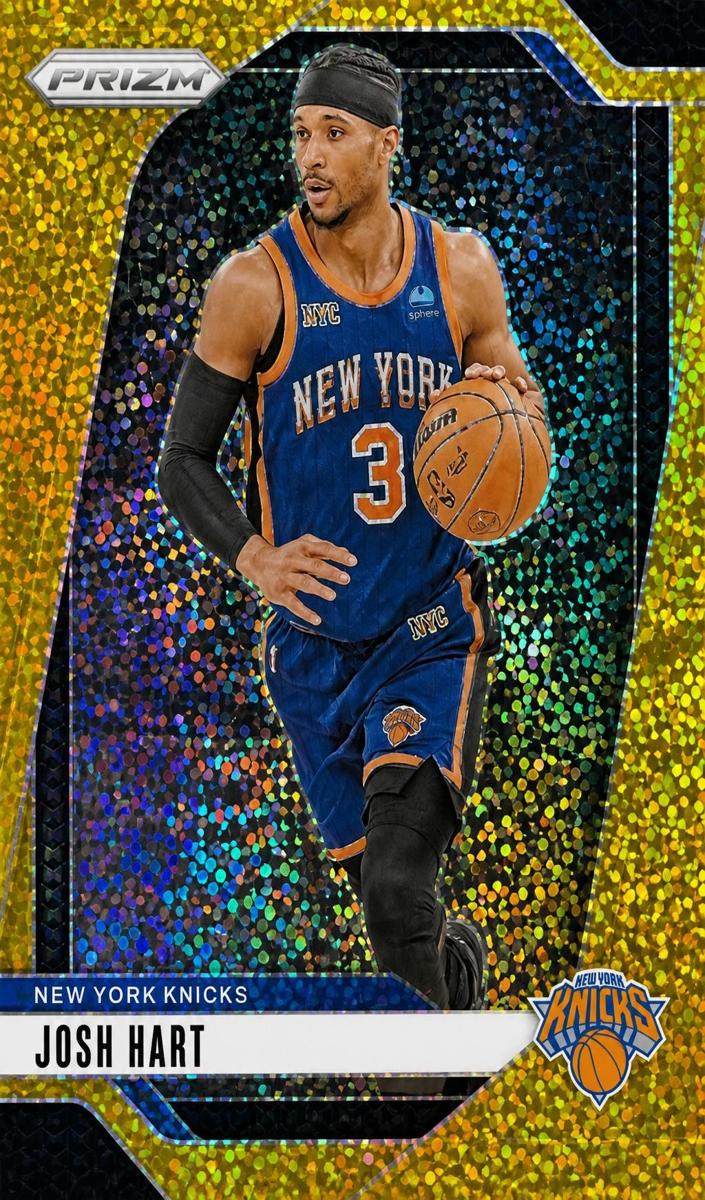 2024 Panini Prizm Basketball Gold Sparkle Josh Hart #196