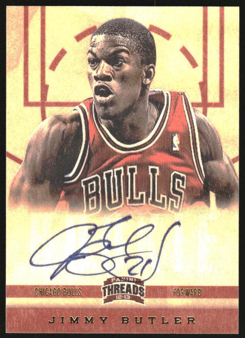 2012 Panini Threads Basketball Jimmy Butler #176 BGS 8.5