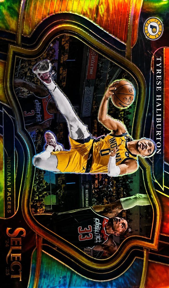 2022 Panini Select Basketball Tie-Dye Tyrese Haliburton #220 SGC 9