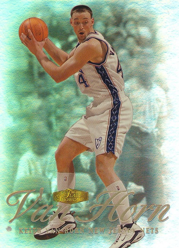 1999 Flair Showcase Basketball Keith Van Horn #97