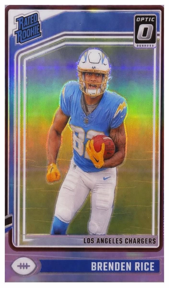2024 Donruss Optic Football Holo Brenden Rice #213