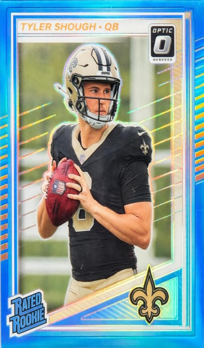 2025 Donruss Optic Football Aqua Tyler Shough #223
