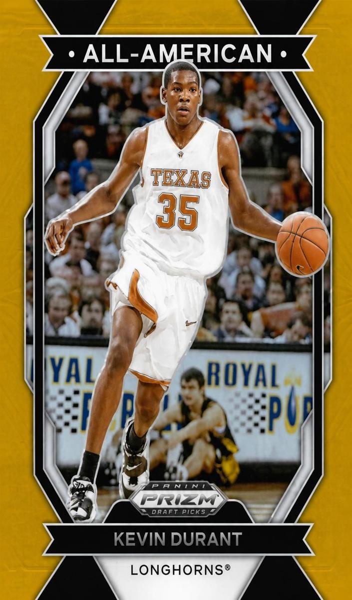 2024 Panini Prizm Draft Picks Basketball Gold Kevin Durant #5