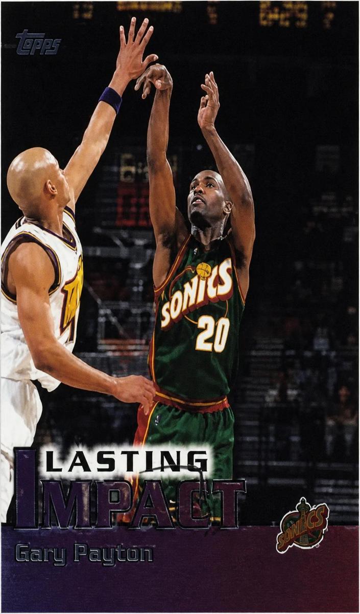 1999 Topps Basketball Gary Payton #I18