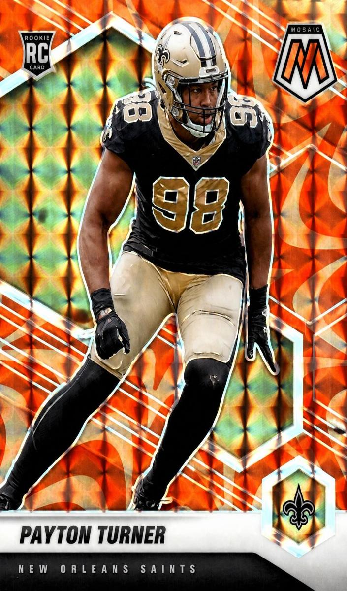 2021 Panini Mosaic Football Payton Turner #352