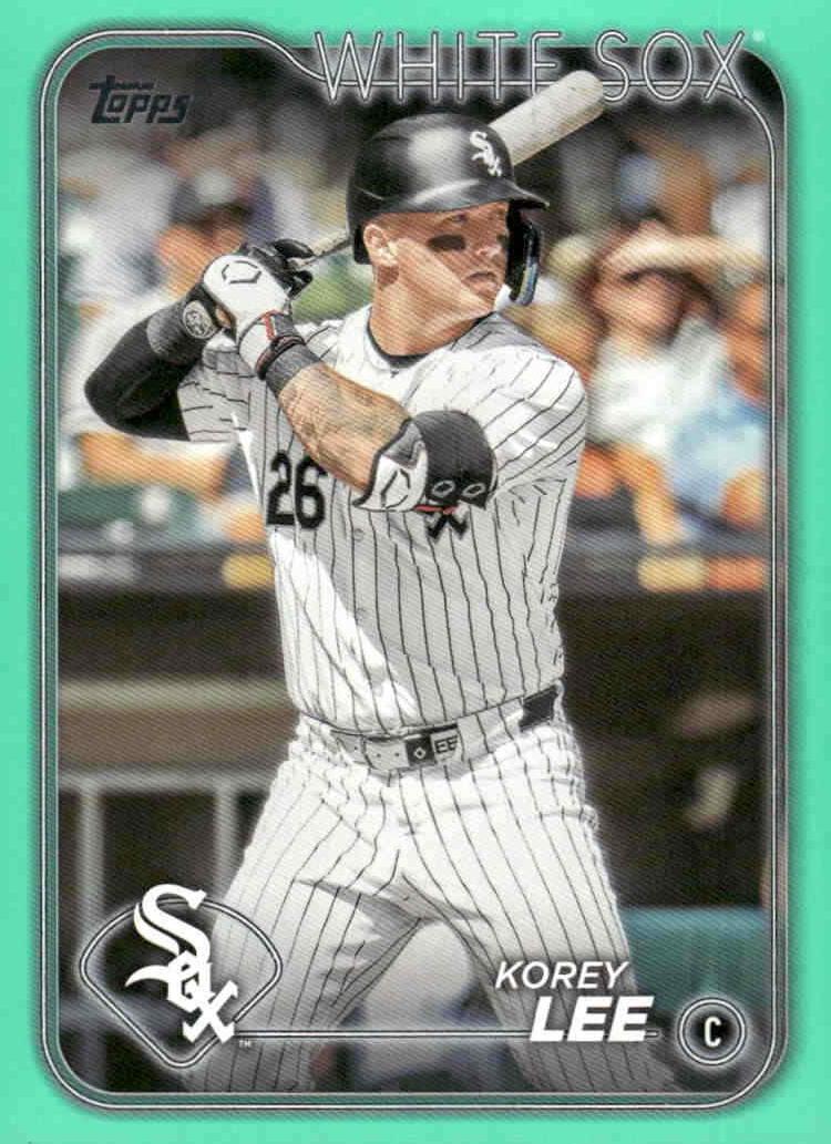 2024 Topps Update Baseball Aqua Korey Lee #US244