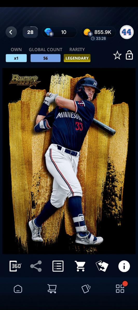 2024 Bowman's Best Baseball Walker Jenkins #SG-13 PSA 9
