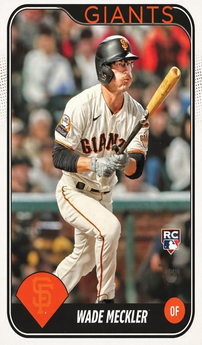 2024 Topps Baseball Vintage Stock Wade Meckler #458