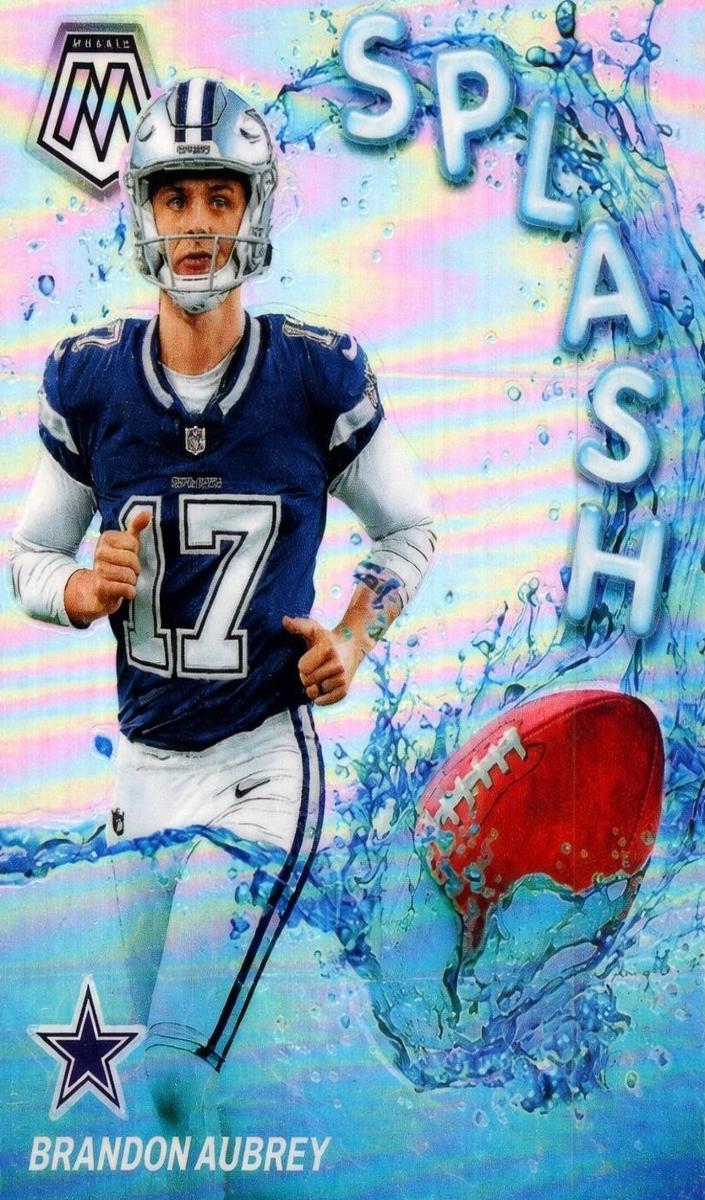 2024 Panini Mosaic Football Silver Brandon Aubrey #SS-BAY