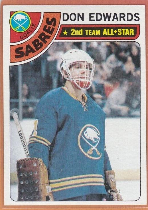 1978 Topps Hockey Don Edwards #150