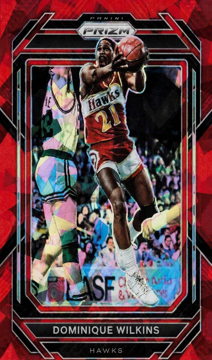 2022 Panini Prizm Basketball Red Ice Dominique Wilkins #279