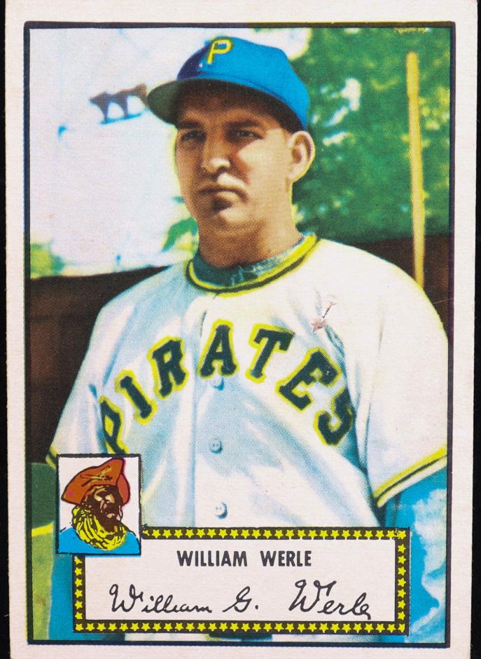 1952 Topps Baseball Bill Werle #73