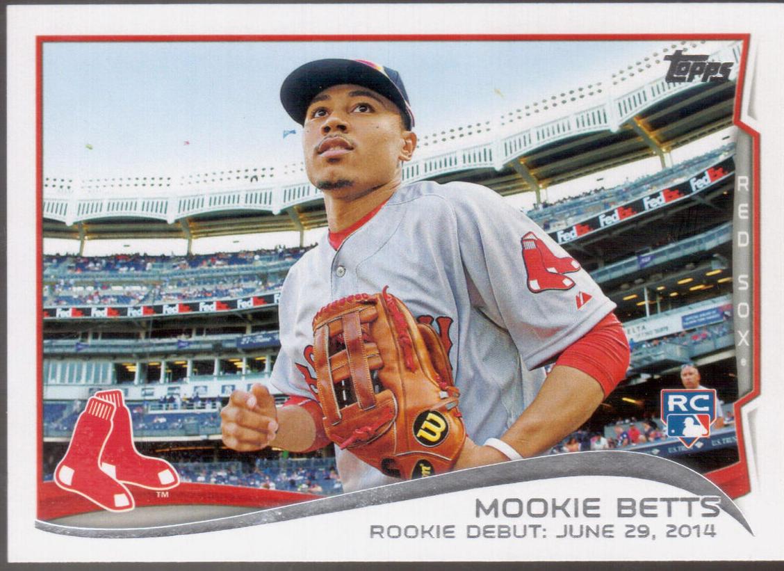 2014 Topps Update Baseball Mookie Betts #US-301 PSA 9