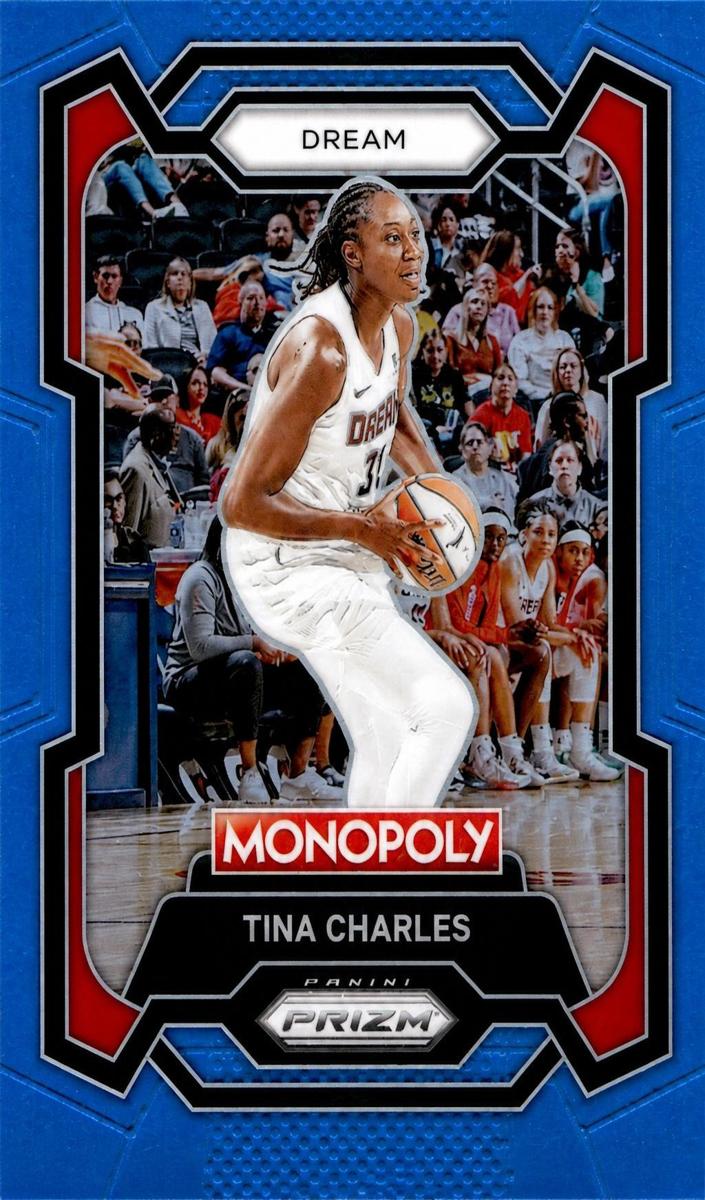 2024 Panini Prizm Monopoly WNBA Basketball Boardwalk Blue Tina Charles #71