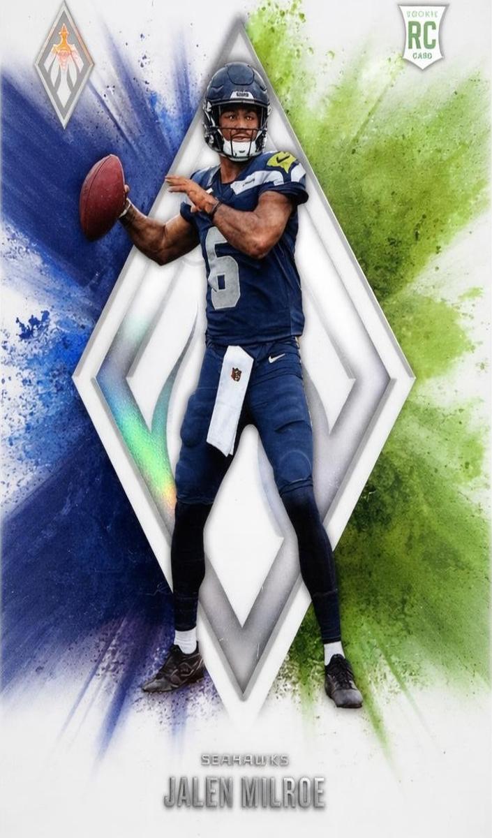 2025 Panini Phoenix Football Jalen Milroe #9 PSA 9
