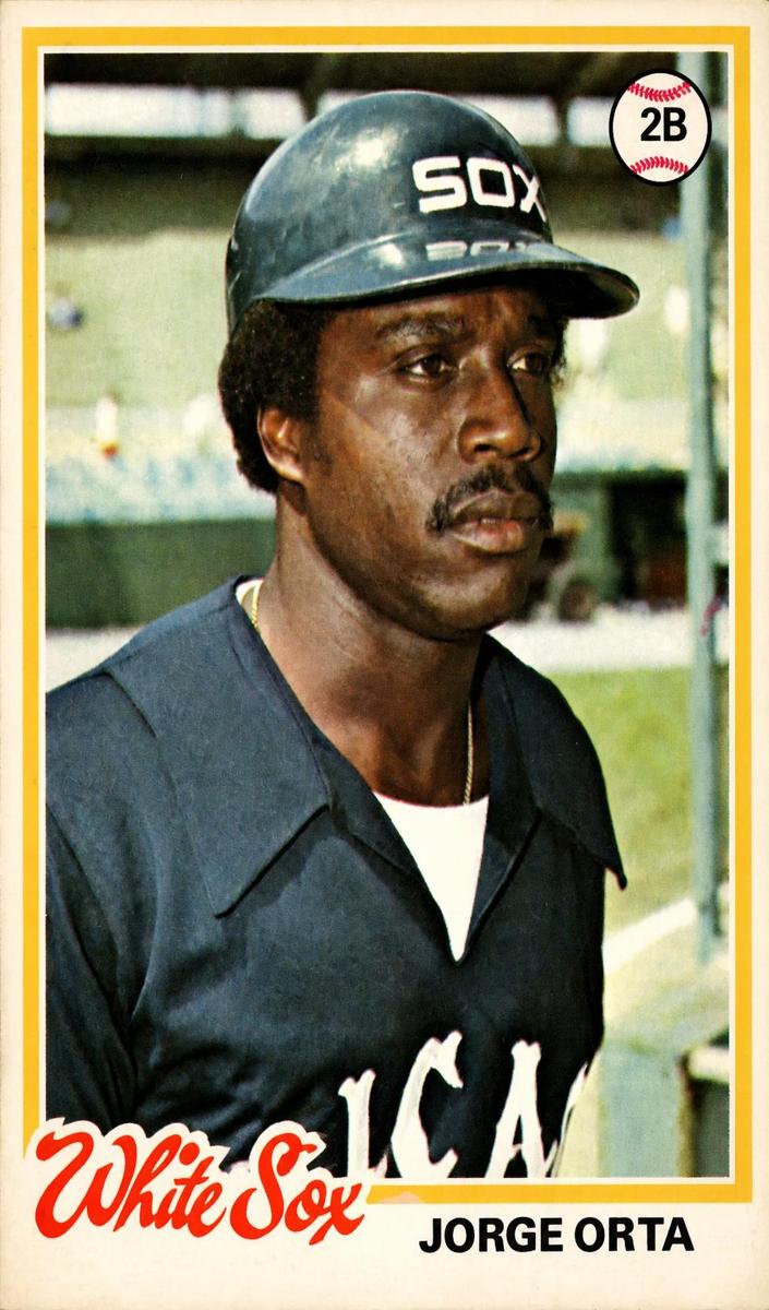 1978 O-Pee-Chee Baseball Jorge Orta #77