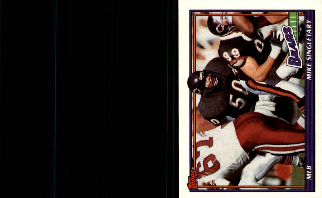 1991 Topps Football Mike Singletary #176 PSA 9