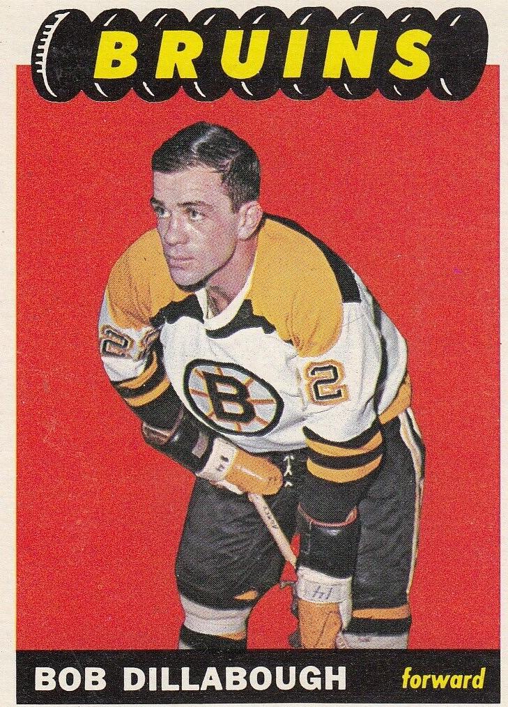 1965 Topps Hockey Bob Dillabough #39