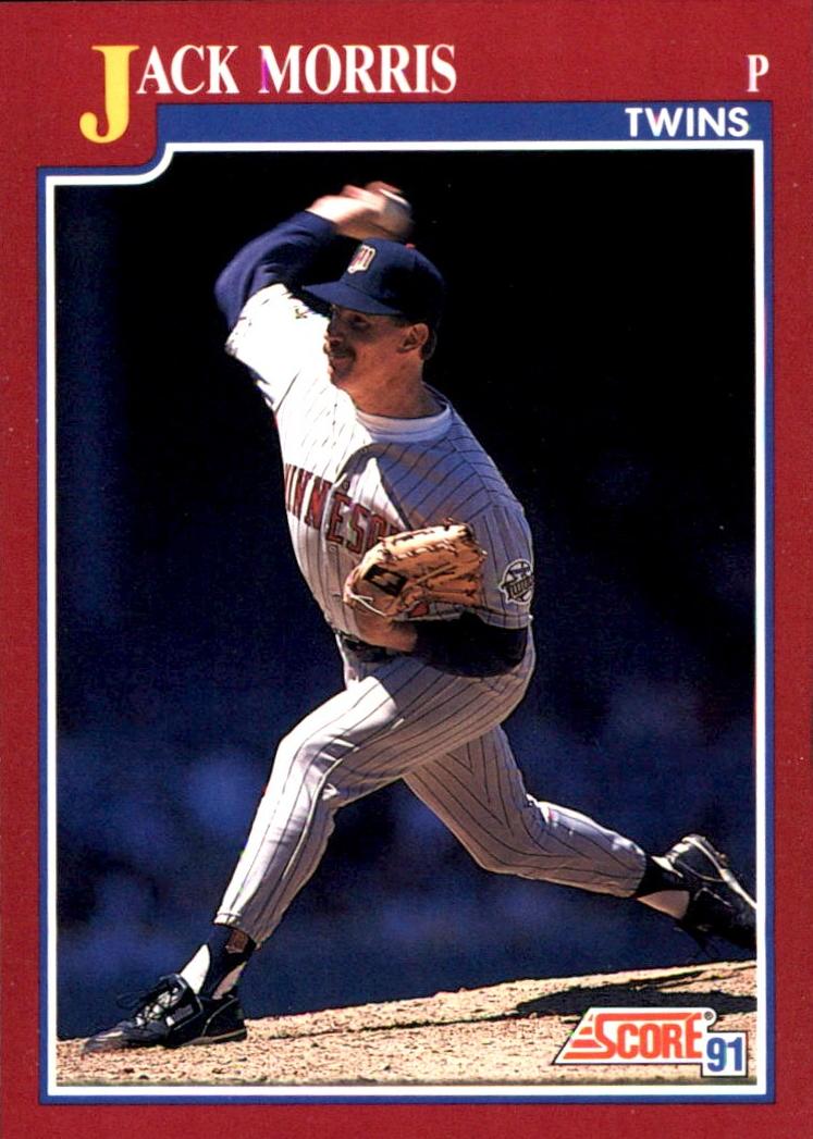 1991 Score Rookie & Traded Baseball Jack Morris #74T PSA 10
