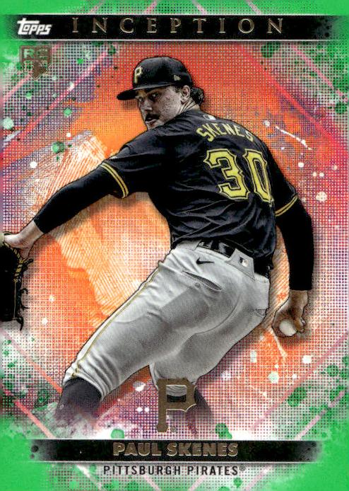 2024 Topps Inception Baseball Green Paul Skenes #13