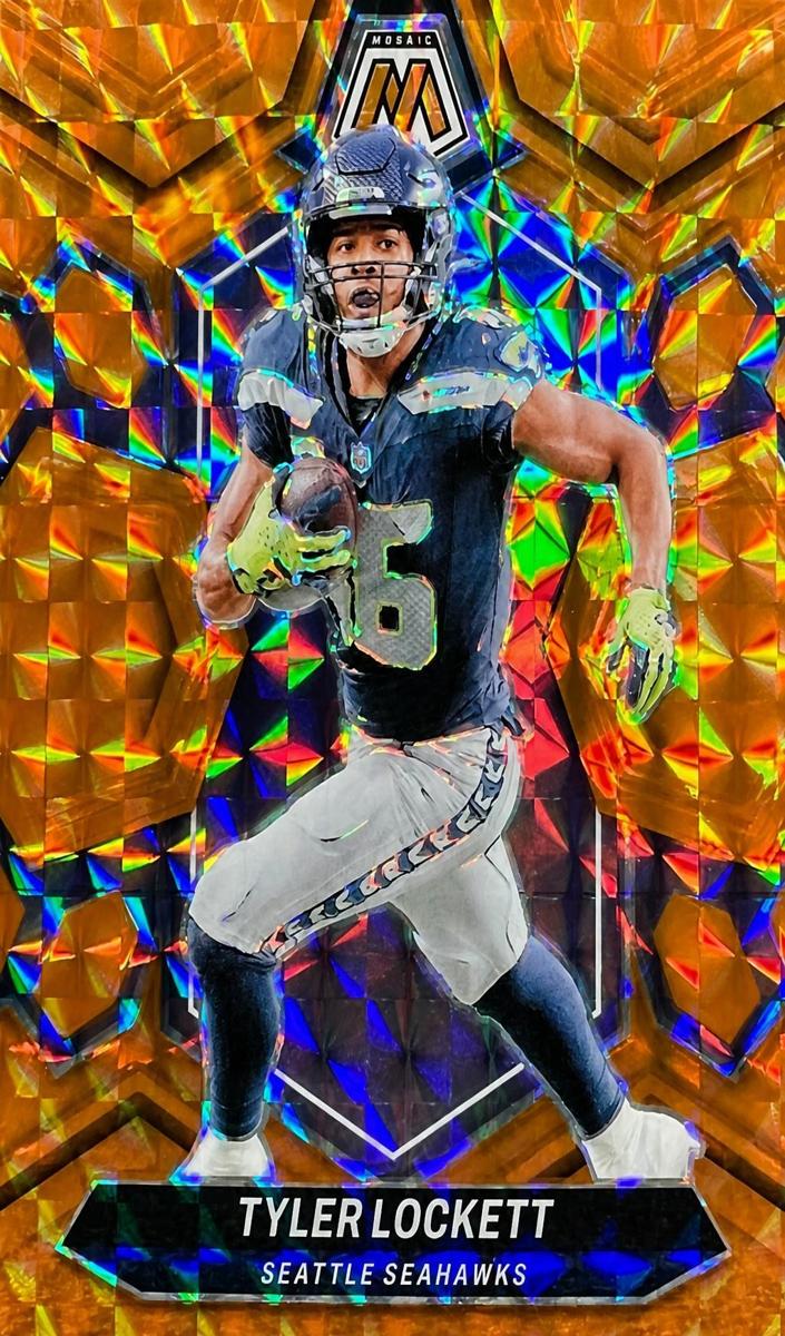 2024 Panini Mosaic Football Orange Tyler Lockett #200