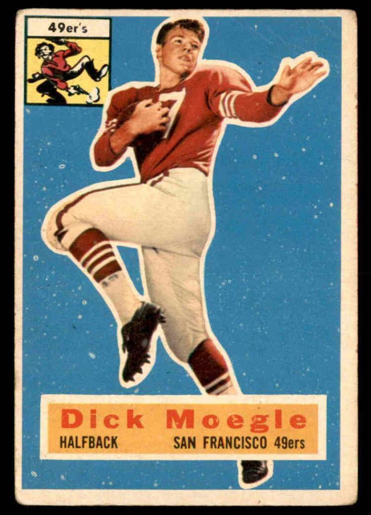 1956 Topps Football Dick Moegle #14
