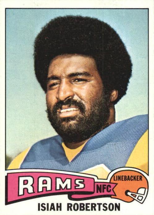 1975 Topps Football Isiah Robertson #371 PSA 9