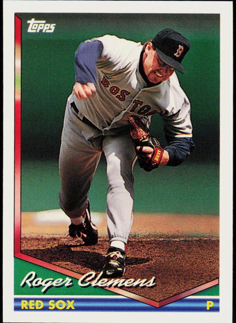 1994 Topps Baseball Roger Clemens #720 PSA 9