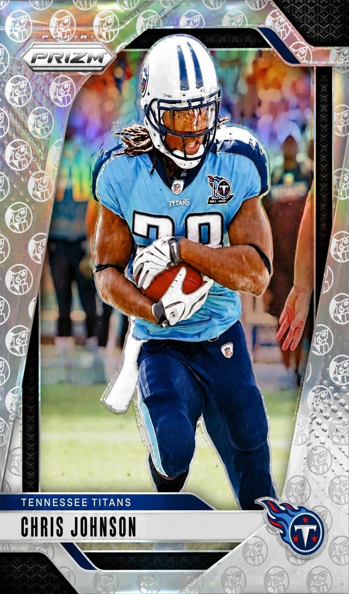 2024 Panini Prizm Football White Knight Chris Johnson #284
