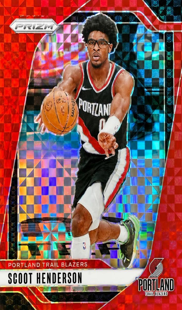 2024 Panini Prizm Basketball Red Power Scoot Henderson #94