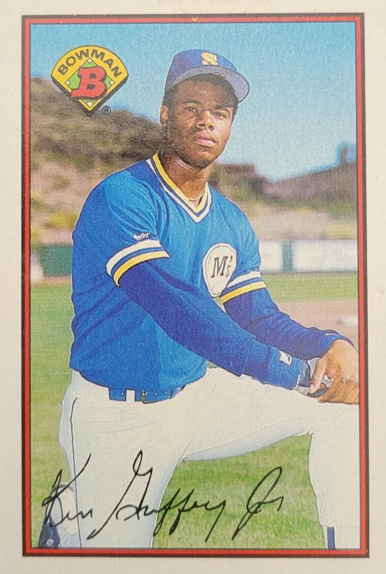 1989 Bowman Tiffany Baseball Ken Griffey Jr. #220 PSA 9