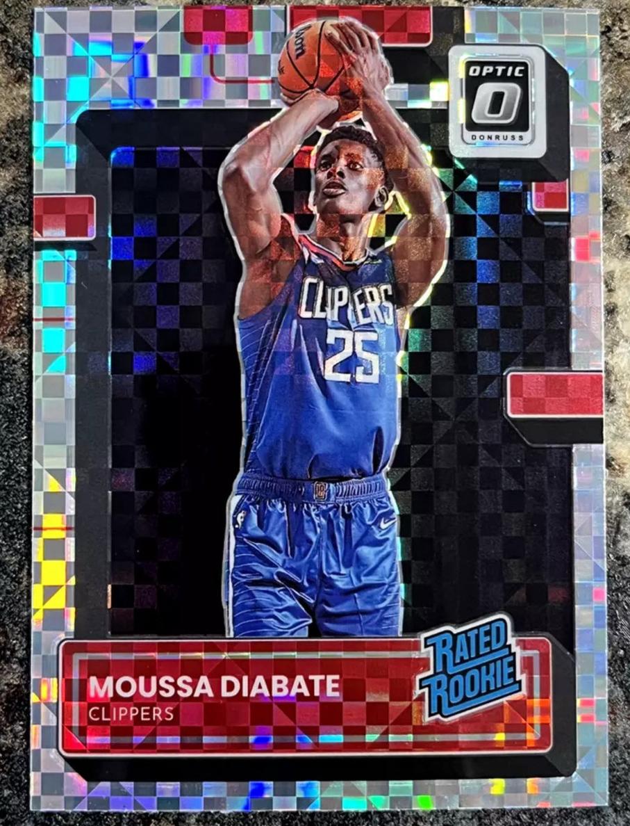2022 Donruss Optic Basketball Checkerboard Moussa Diabate #247