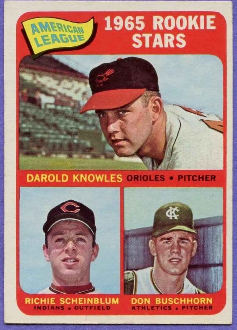 1965 Topps Baseball A.L. Rookies #577