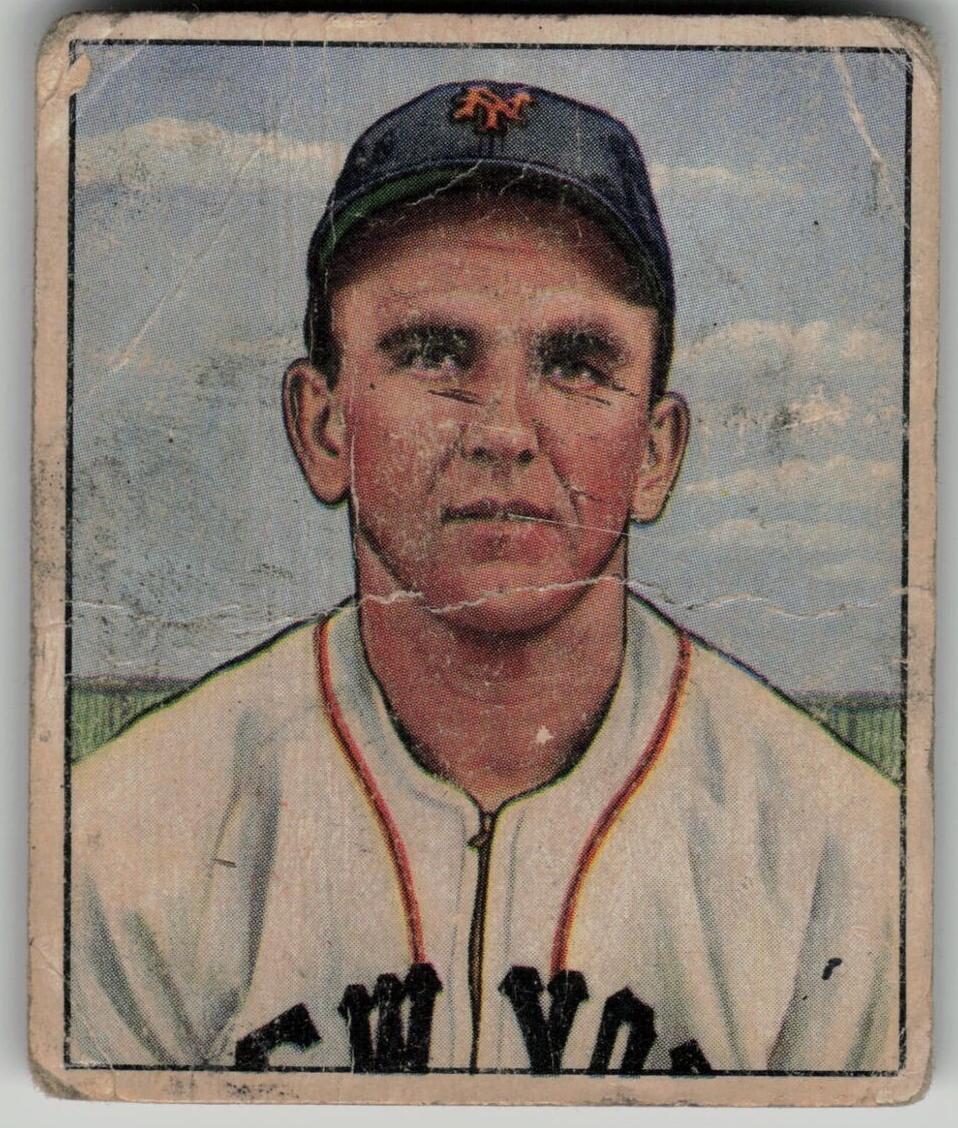 1950 Bowman Baseball null Dave Koslo #65 PSA 5.5