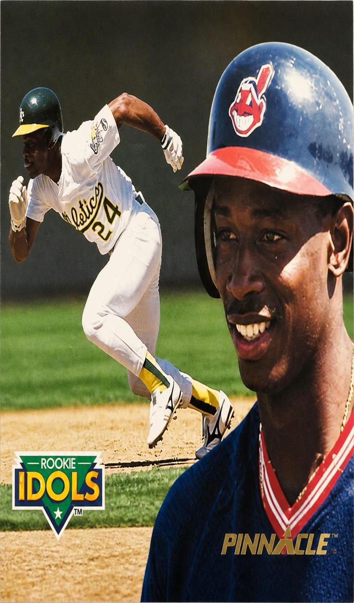 1992 Pinnacle Baseball Kenny Lofton #7 PSA 9
